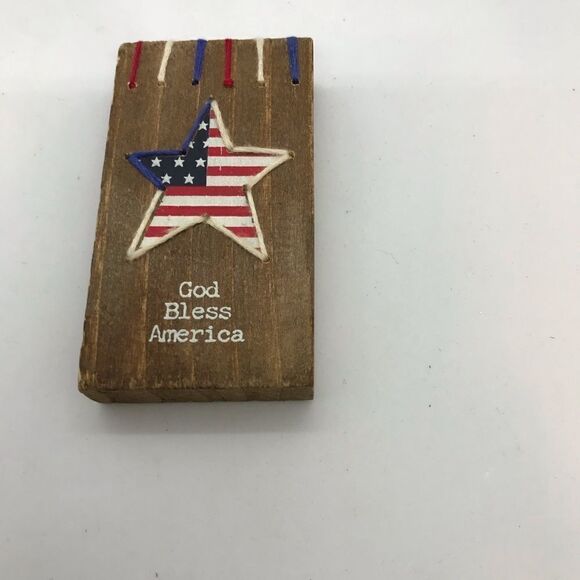 Primitives by Kathy American Star Flag Magnet Set - Picture 8 of 9